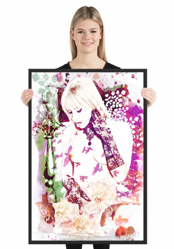 Aria - Digital Print, Framed poster - Image 5